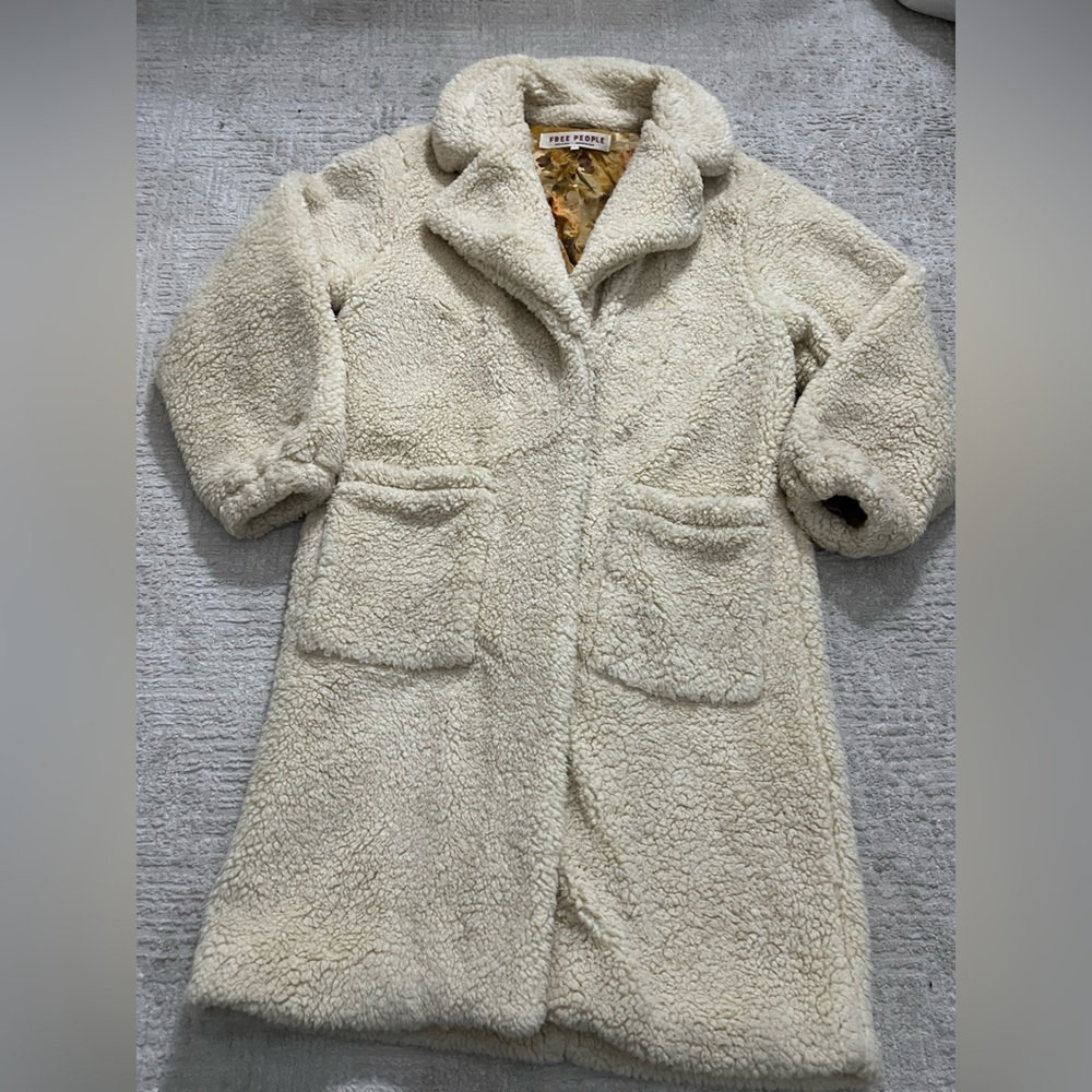 Free people Tessa Teddy Coat - Picture 2 of 11